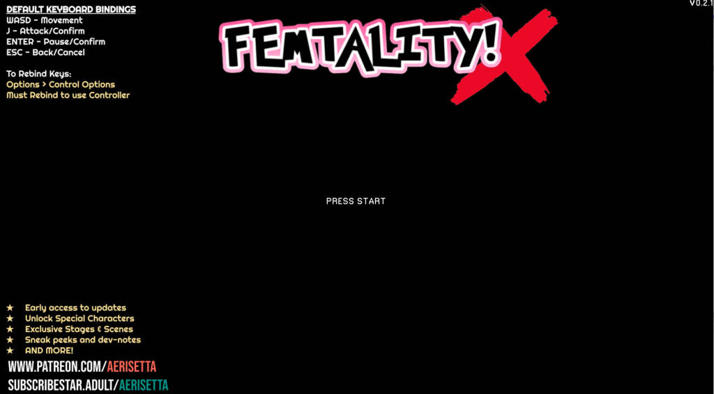 《FEMTALITY》v0.2.1双端评测：1.1G硬核ACT游戏解析 动态骨骼系统实测