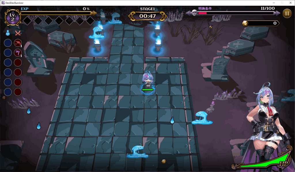 《恶魔幸存者DeviDevi Survivor》中文正式版 日式ARPG与肉鸽机制的完美结合（PC新作/1.6G）