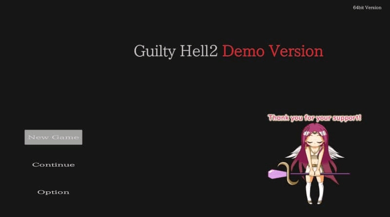 《纯白女神与亡者之都2/Guilty Hell2》Ver41a 官中终极版：10G殿堂级ACT的暴力美学与全动态场景分析