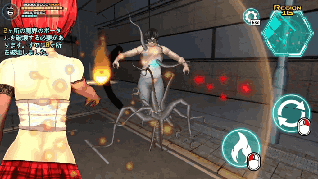 《女体化装置》Ver.0.6更新揭秘：3D科幻动作游戏中的机械美学与沉浸式叙事图片-4