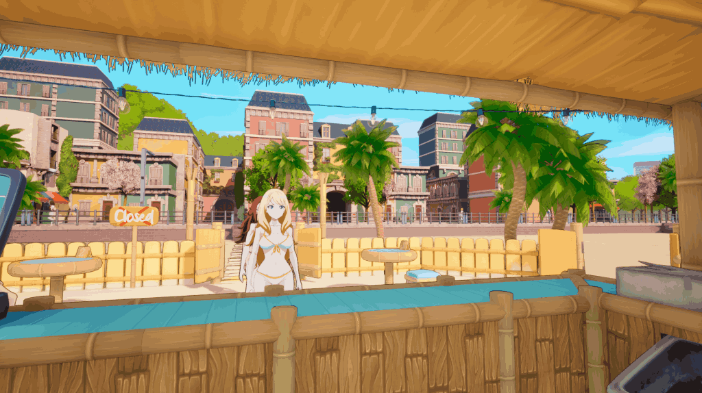 【PC/SLG】二次元老婆沙滩酒吧 Waifu Beach Bar[3D/官中/动态] 2.6G版本全面解析图片-3