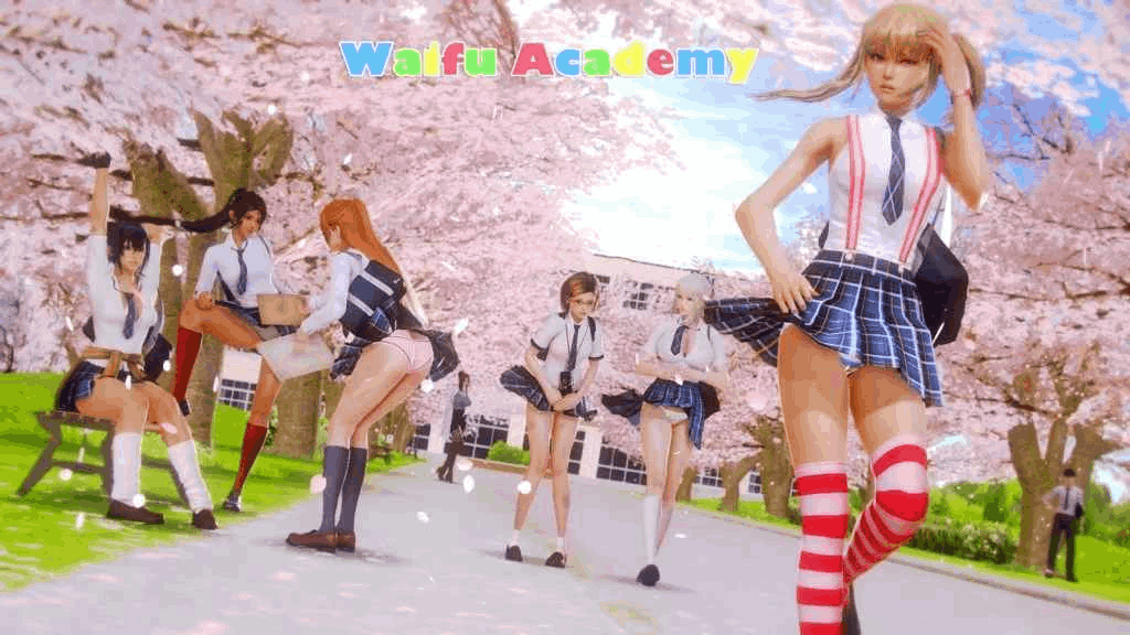 二次元老婆学院 Waifu Academy 最新版本 v0.13 汉化完整资源 | 精品SLG游戏 6.2G