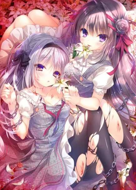 Manakashi真愛的百合被染成红色 暗黑心理剧情ADV游戏2019重制版